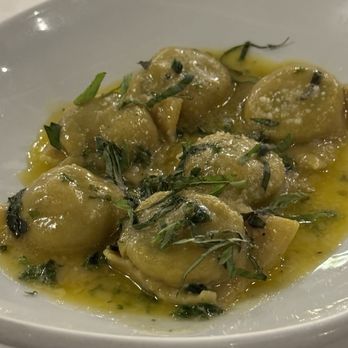 Full Bloom Vegan - RAVIOLI DELLA CASA w vegan herb butter - Vegan Near Me - Miami Beach, Florida Full Bloom Vegan - RAVIOLI DELLA CASA w vegan herb butter - Vegan Near Me - Miami Beach, Florida