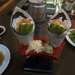 Haruki - Salmon And Avocado hand roll