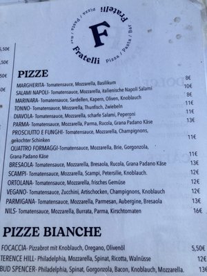 Menu photo 3 Fratelli Telgte, NW