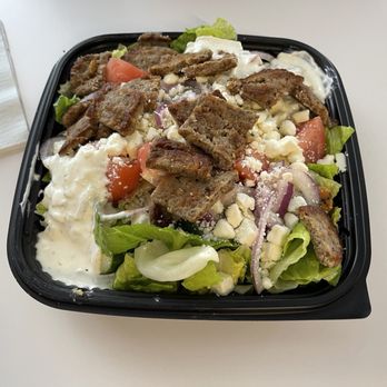LJ's Cafe - Gyro Salad (1.30.24) - Sandwiches Near Me - Rockville, Maryland