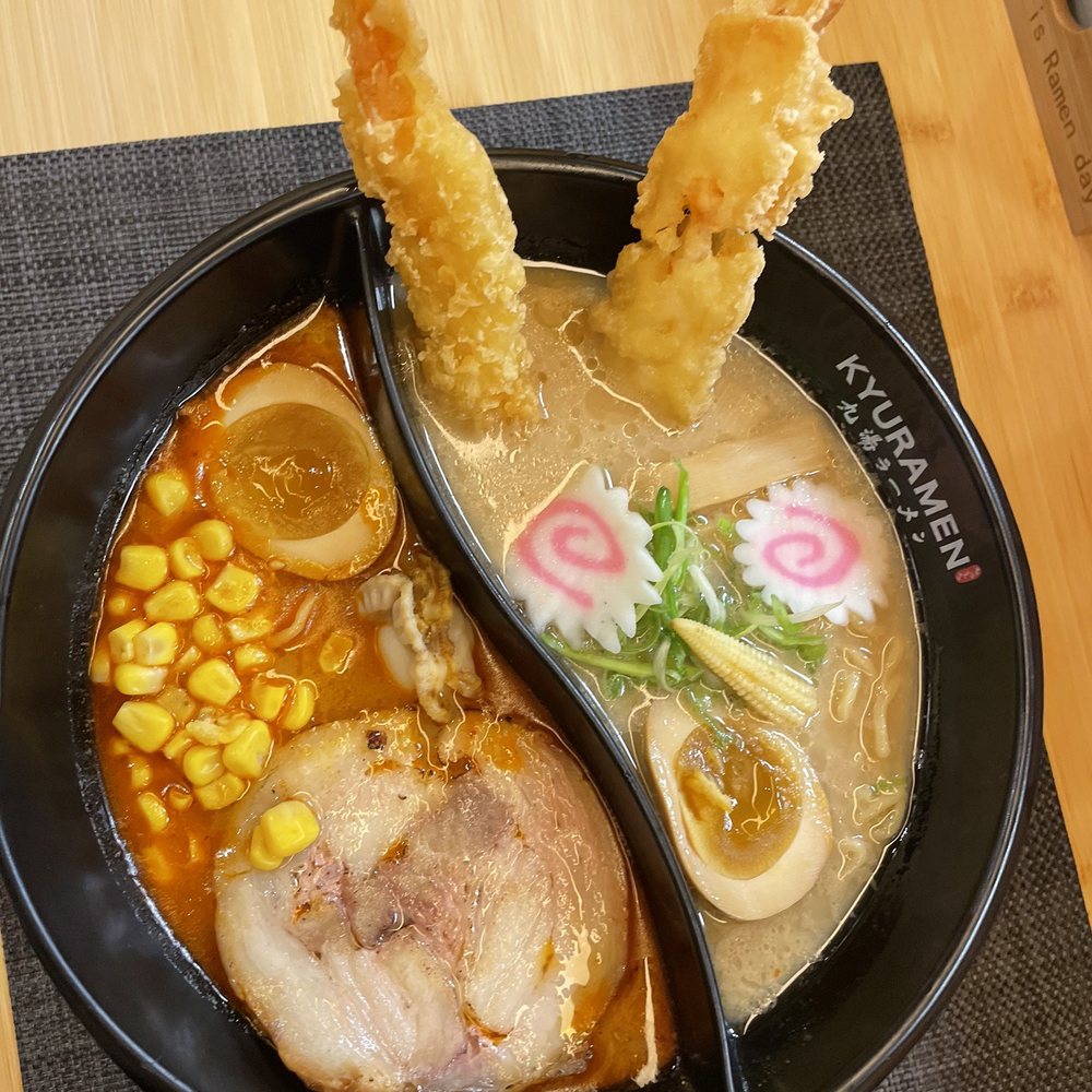 Kyuramen - Brookline - Ramen, good but wanted to get all the broth #didnt - Ramen Near Me - Brookline, Massachusetts Kyuramen - Brookline - Ramen, good but wanted to get all the broth #didnt - Ramen Near Me - Brookline, Massachusetts