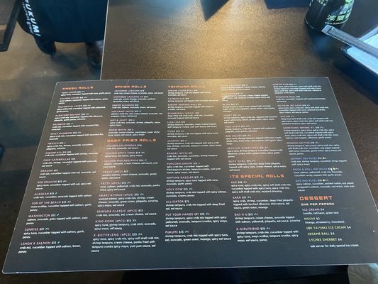 Menu photo 6 Its Sushi Sacramento, CA Menu photo 6 Its Sushi Sacramento, CA