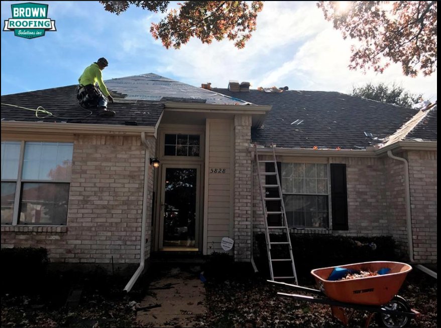 Slide of Brown Roofing Solutions