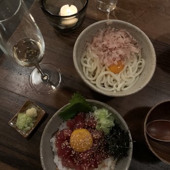Rintaro - Kama Tama Udon & Tuna sashimi bowl - Izakaya Near Me - San Francisco, California Rintaro - Kama Tama Udon & Tuna sashimi bowl - Izakaya Near Me - San Francisco, California