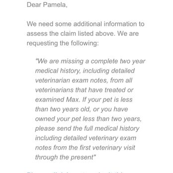 Petplan Pet Insurance - This is the letter I received today instead of 2 weeks ago. Too late GINA nice try though! - Pet Insurance Near Me Petplan Pet Insurance - This is the letter I received today instead of 2 weeks ago. Too late GINA nice try though! - Pet Insurance Near Me