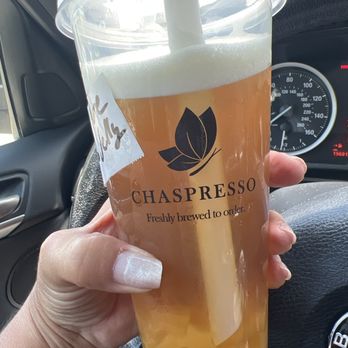 Chapresso - unsweetened mango tea with mango jelly - Bubble Tea Near Me - San Marino, California Chapresso - unsweetened mango tea with mango jelly - Bubble Tea Near Me - San Marino, California