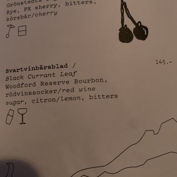 Svartengrens - menu for black currant leaf - Brasseries Near Me - Stockholm, Alberta