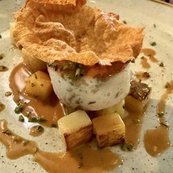 The Old Boatyard Restaurant - Chicken haggis roulade