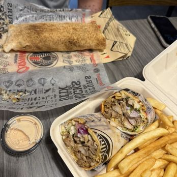 Osmow's Mediterranean - I got the chicken Shawarma Wrap with fries and it was soooo yummy! Asim helped us out and he was amazing!! Such a great environment! - Mediterranean Near Me - Manassas, Virginia