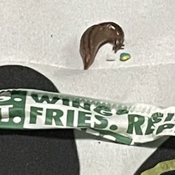 Wingstop - A slug was on top of the food container from wingstop! Do better wingstop!! That's gross!!   #nasty #slug