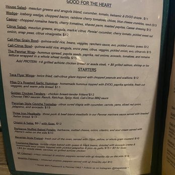 The Penmar - Menu - American Near Me - Venice, California