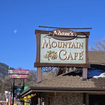 Adams Mountain Cafe - Exterior front entry - New American Near Me - Manitou Springs, Colorado Adams Mountain Cafe - Exterior front entry - New American Near Me - Manitou Springs, Colorado