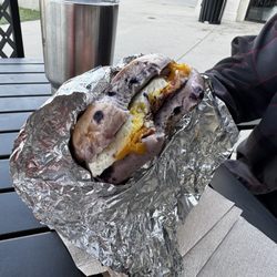 Blueberry Breakfast Bagel