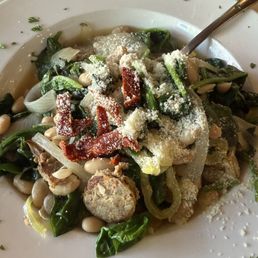 Beans and Greens with sausage Beans and Greens with sausage