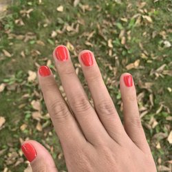 Spa Nail City - "Cajun Shrimp" number 11 no chip