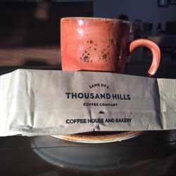 Land Of A Thousand Hills Coffee & Bakery - Opening day customers got a free sample pack of coffee.