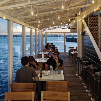 Shorebird - Partial view of the lower level dining area - New American Near Me - San Diego, California