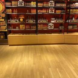 the inside of a store