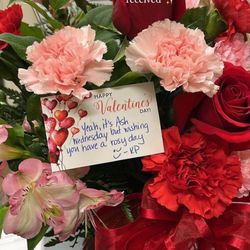 Magnolia Florist - Total was $84