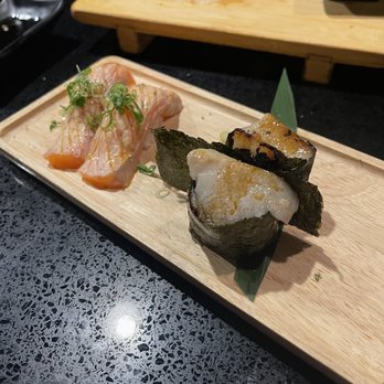 DAI Sushi - Seared salmon, miso black cod - Japanese Near Me - Westminster, California DAI Sushi - Seared salmon, miso black cod - Japanese Near Me - Westminster, California