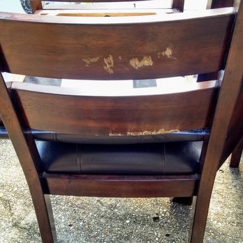 Robert Riley Moving - More dining room chairs ruined - Movers Near Me - Charlotte, North Carolina