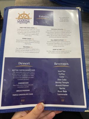 Menu photo 7 Marina Bar & Grill Discovery Bay, CA