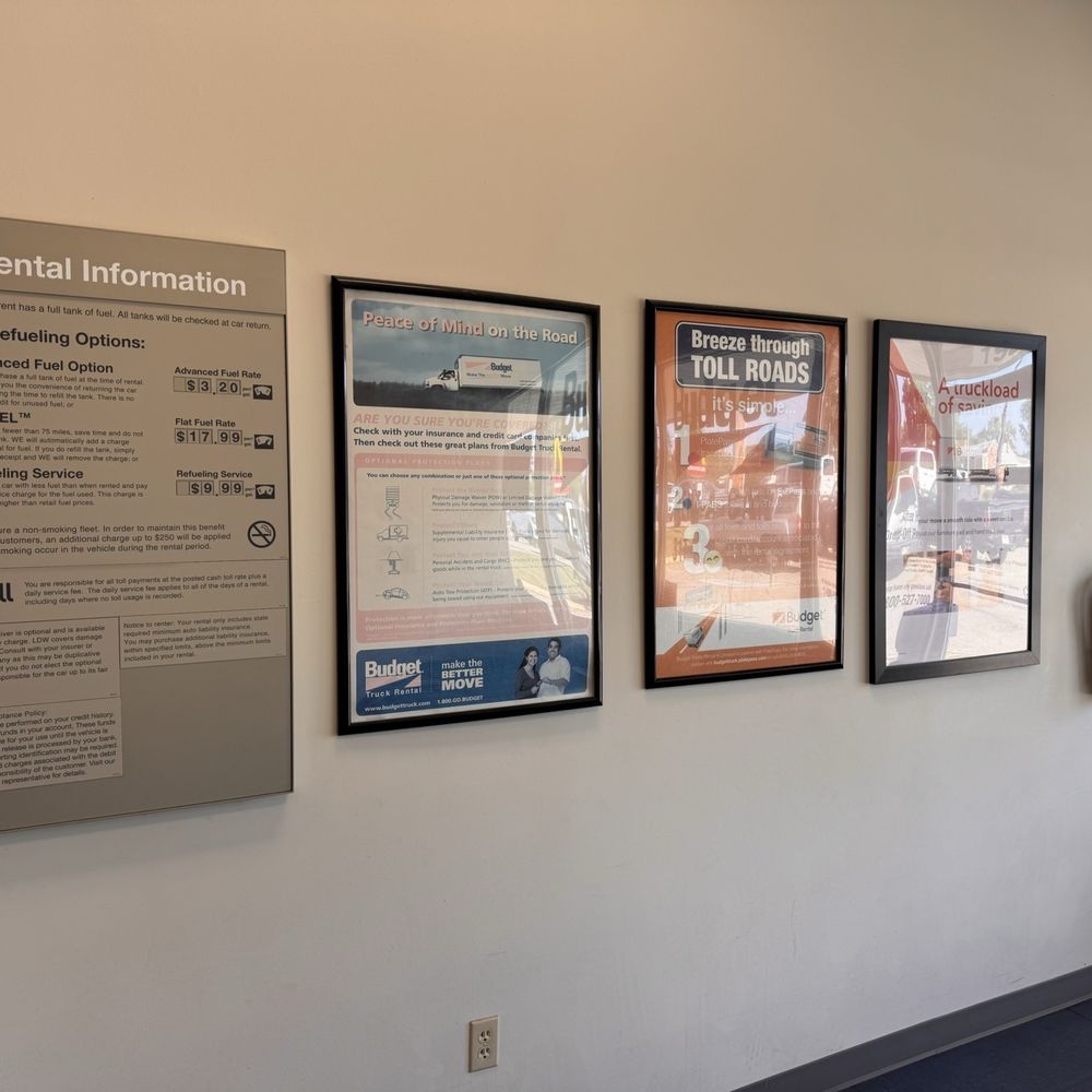 Budget - General area inside - Car Rental Near Me - Noblesville, Indiana