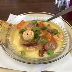 Muddie's - Down Home Cookin' - Shrimp & grits at Muddies. Excellent special today.