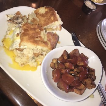Another Broken Egg Cafe - Broken egg biscuit sandwich - Breakfast & Brunch Near Me - Clearwater, Florida