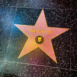 Hollywood Toys & Costumes - Tim Burton's star on the Walk of Fame is right outside of this store.