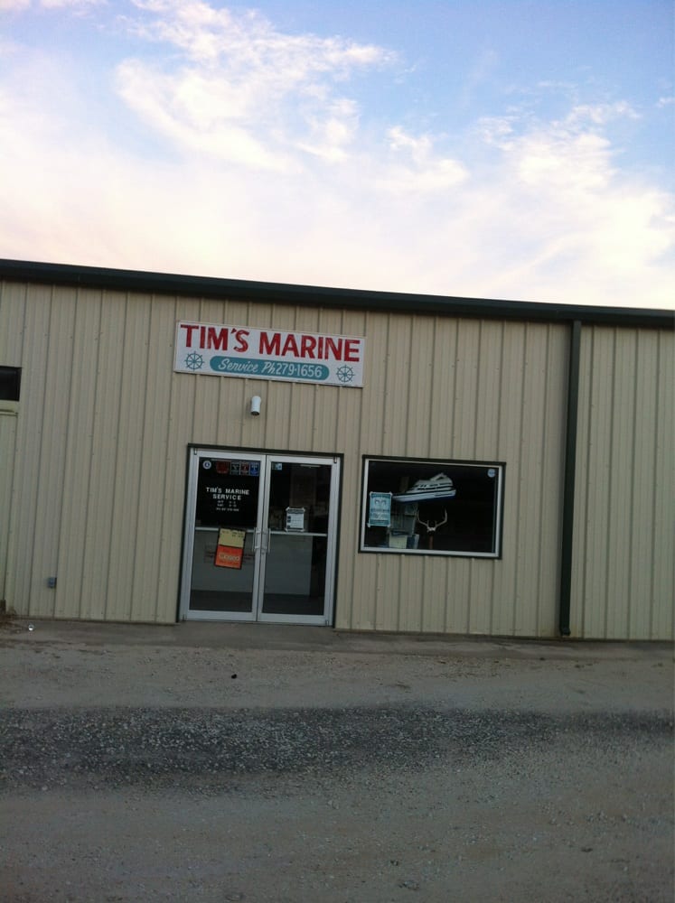 Tim's Marine Service Logo