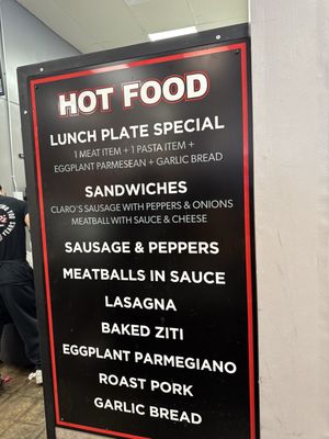 Menu photo 5 Claro's Italian Markets Arcadia, CA