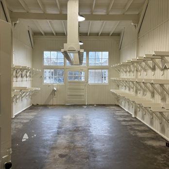 Piedmont Stables - Our tack room cleared out for recent painting. - Horseback Riding Near Me - Oakland, California Piedmont Stables - Our tack room cleared out for recent painting. - Horseback Riding Near Me - Oakland, California