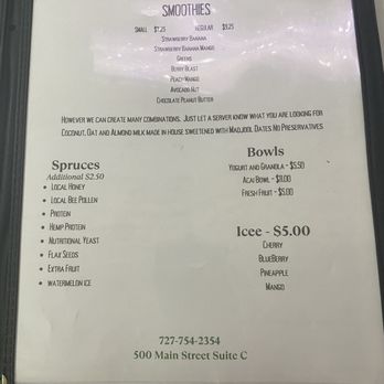 Maggie's Cafe and Smoothies - Menu - Juice Bars & Smoothies Near Me - Safety Harbor, Florida Maggie's Cafe and Smoothies - Menu - Juice Bars & Smoothies Near Me - Safety Harbor, Florida