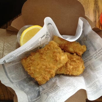 Fresco's Fish & Chips - Halibut battered in Miss Vickie's chips! So good definitely try it. The coleslaw was good as well. - Fish & Chips Near Me - Toronto, Ontario Fresco's Fish & Chips - Halibut battered in Miss Vickie's chips! So good definitely try it. The coleslaw was good as well. - Fish & Chips Near Me - Toronto, Ontario