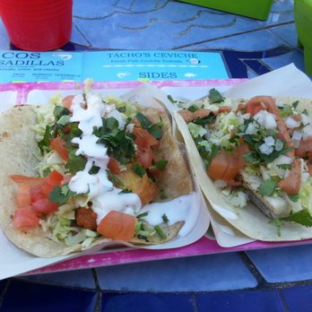 K38 Taco Surf - Fish tacos - 1 grilled, 1 fried - Tacos Near Me - Playas de Rosarito, BCN K38 Taco Surf - Fish tacos - 1 grilled, 1 fried - Tacos Near Me - Playas de Rosarito, BCN