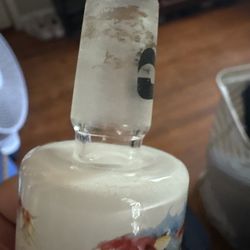 The bowl piece that came with resin already in it!