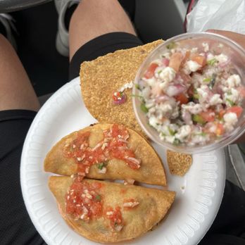 Mariscos 4 Vientos - Tacos dorados and shrimp ceviche - Mexican Near Me - Los Angeles, California Mariscos 4 Vientos - Tacos dorados and shrimp ceviche - Mexican Near Me - Los Angeles, California