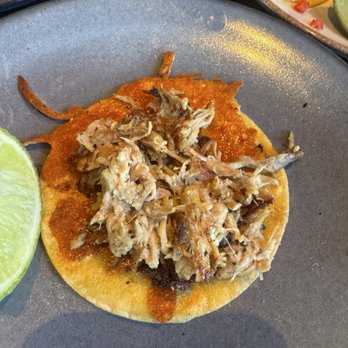 La Popular - A Carnitas taco  and it was so good! - Cocktail Bars Near Me - Claremont, California