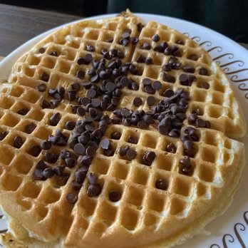 Waffle House - Chocolate chip waffle. Nice and fresh. - Breakfast & Brunch Near Me - Orlando, Florida