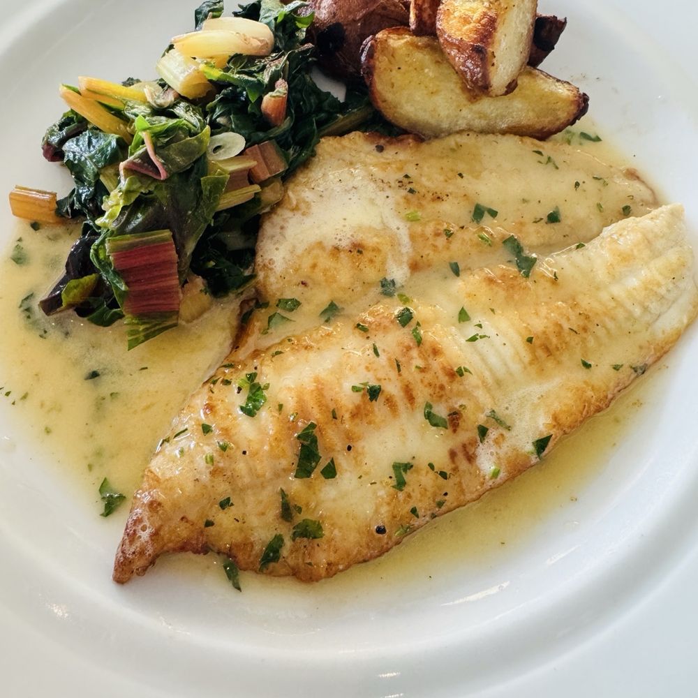 Angelino Restaurant - Petrale Sole Meuniere - Italian Near Me - Sausalito, California Angelino Restaurant - Petrale Sole Meuniere - Italian Near Me - Sausalito, California