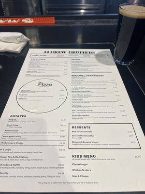 Menu photo 1 The Brew Brothers Tap House Laughlin, NV