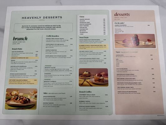 Menu photo 1 Heavenly Desserts Victoria, BC