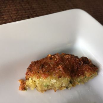 Mashawy - The falafel cut in half to show the perfect delicately crisp outside with the smooth slightly green inside-yum! - Mediterranean Near Me - Marianna, Florida
