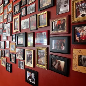 Pascals Bistro - a wall full of framed photos - French Near Me - Peachtree City, Georgia Pascals Bistro - a wall full of framed photos - French Near Me - Peachtree City, Georgia
