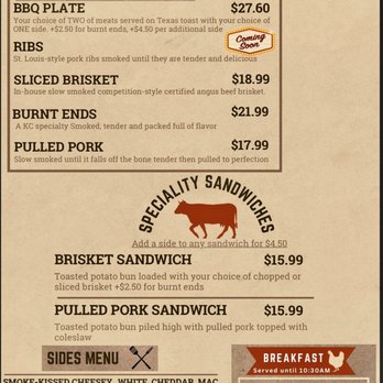 Stockyards Brewing - Menu - Sandwiches Near Me - Kansas City, Missouri