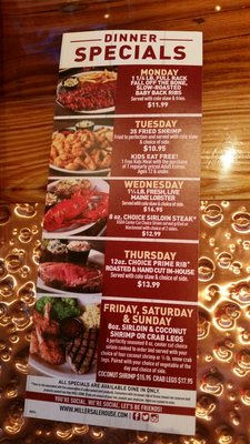 Menu photo 8 Miller's Ale House Sterling, VA