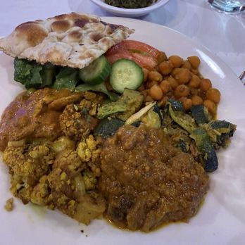 Favorite Indian Restaurant - My veggie plate - Indian Near Me - Hayward, California
