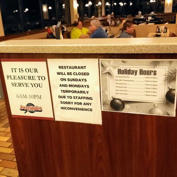 Iron Skillet - As you can see  staffing Sunday and Monday closed as of November 20th 2021 don't know 3 weeks later if things have changed or not - Breakfast & Brunch Near Me - Kingston Springs, Tennessee
