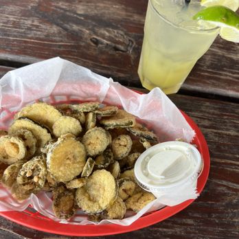 Black Sheep Lodge - Fried Pickles/Friend Jalapeños - Burgers Near Me - Austin, Texas